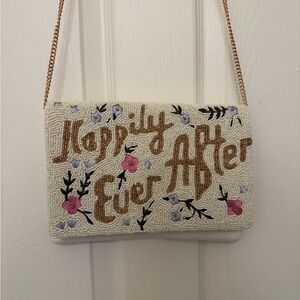 Beaded 'Happily Ever After' Clutch